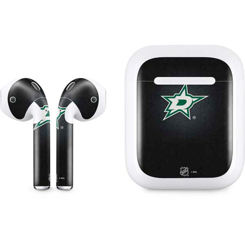 NHL Dallas Stars Black Background Apple AirPods Skin
