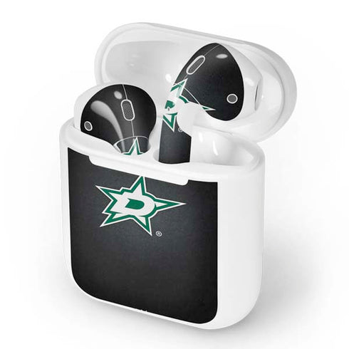 NHL Dallas Stars Black Background Apple AirPods Skin