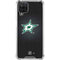 NHL Dallas Stars Black Background Galaxy A12 Clear Case