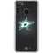 NHL Dallas Stars Black Background Galaxy A21 Clear Case