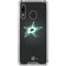 NHL Dallas Stars Black Background Galaxy A30 Clear Case