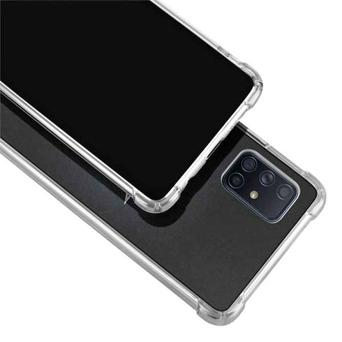 NHL Dallas Stars Black Background Galaxy A71 5G Clear Case