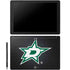 NHL Dallas Stars Black Background Galaxy Book 12in Skin