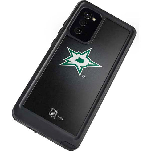 NHL Dallas Stars Black Background Galaxy Note20 5G Waterproof Case