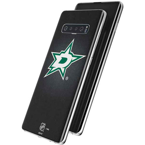 NHL Dallas Stars Black Background Galaxy S10 Plus Skin
