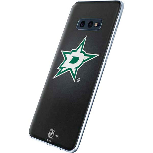 NHL Dallas Stars Black Background Galaxy S10e Skin