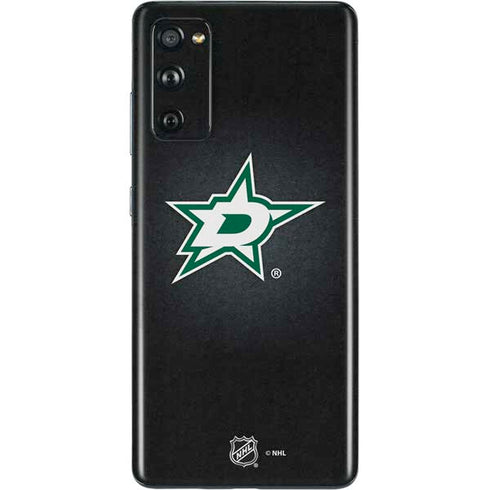 NHL Dallas Stars Black Background Galaxy S20 Fan Edition Skin