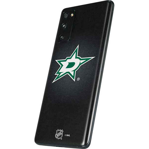 NHL Dallas Stars Black Background Galaxy S20 Fan Edition Skin