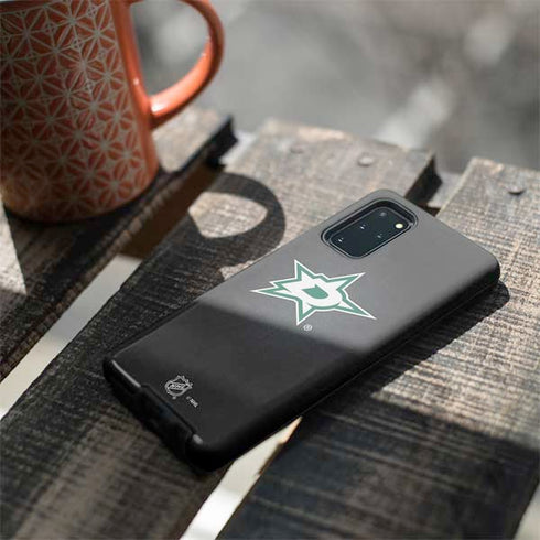 NHL Dallas Stars Black Background Galaxy S20 Plus Pro Case