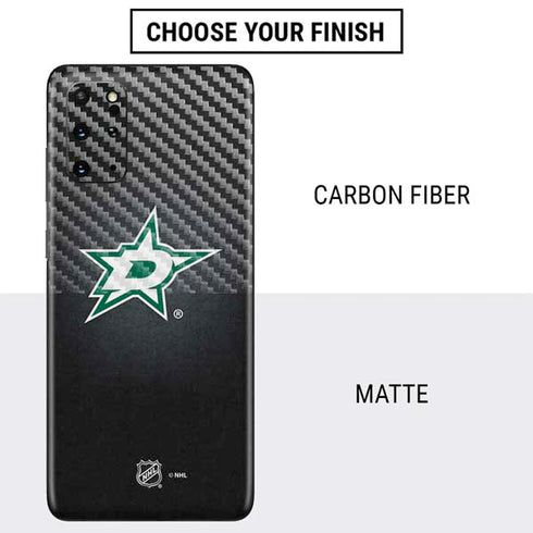 NHL Dallas Stars Black Background Galaxy S20 Plus Skin