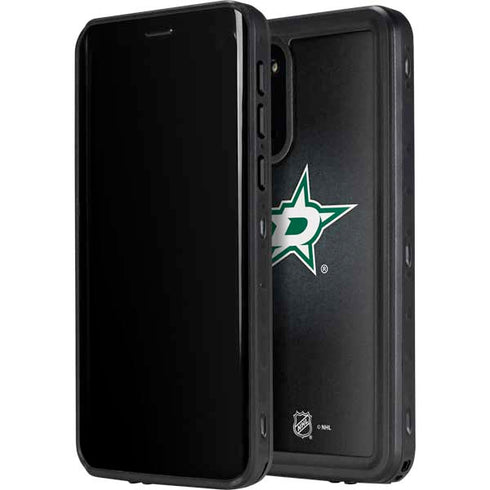 NHL Dallas Stars Black Background Galaxy S20 Plus Waterproof Case
