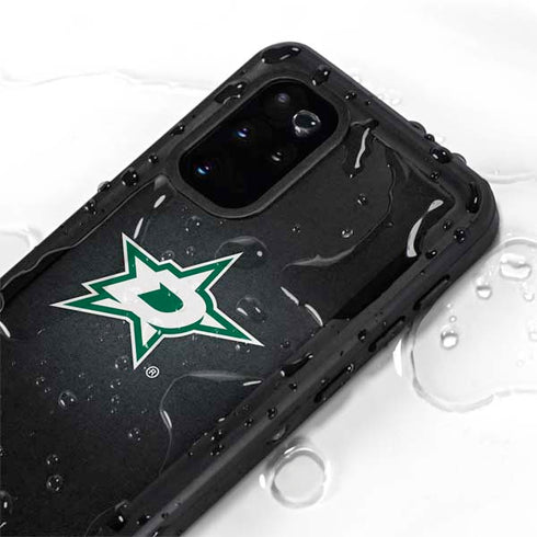 NHL Dallas Stars Black Background Galaxy S20 Plus Waterproof Case