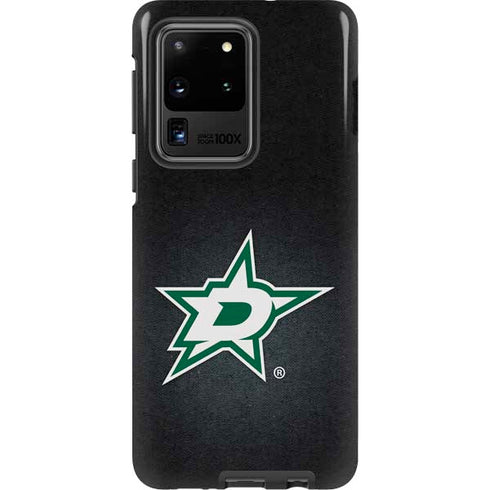 NHL Dallas Stars Black Background Galaxy S20 Ultra 5G Pro Case