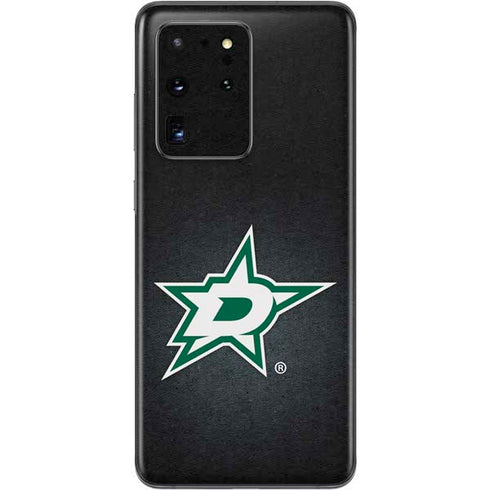 NHL Dallas Stars Black Background Galaxy S20 Ultra 5G Skin