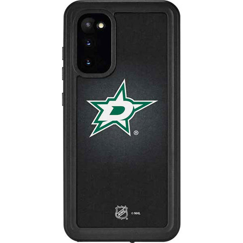 NHL Dallas Stars Black Background Galaxy S20 Waterproof Case