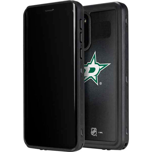 NHL Dallas Stars Black Background Galaxy S20 Waterproof Case
