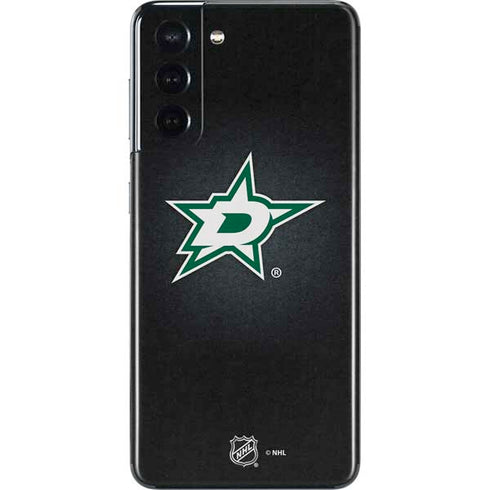 NHL Dallas Stars Black Background Galaxy S21 5G Skin