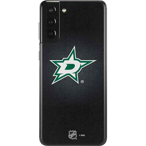 NHL Dallas Stars Black Background Galaxy S21 Plus 5G Skin
