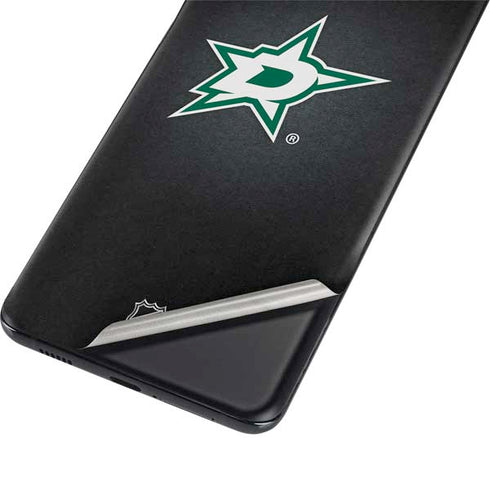 NHL Dallas Stars Black Background Galaxy S21 Plus 5G Skin
