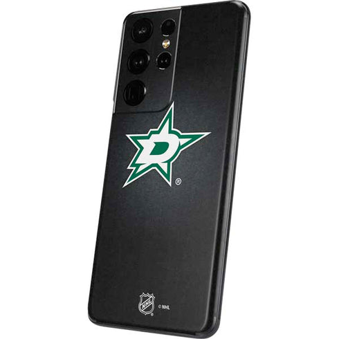 NHL Dallas Stars Black Background Galaxy S21 Ultra 5G Skin