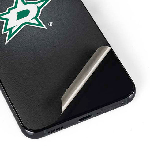 NHL Dallas Stars Black Background Galaxy S22 Plus Skin