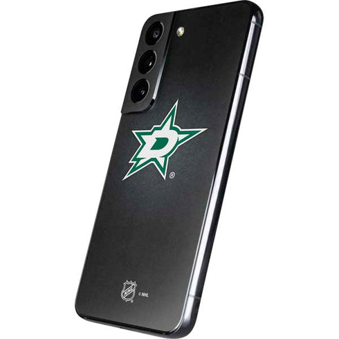 NHL Dallas Stars Black Background Galaxy S22 Skin