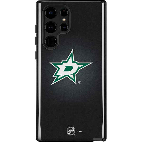 NHL Dallas Stars Black Background Galaxy S22 Ultra Pro Case