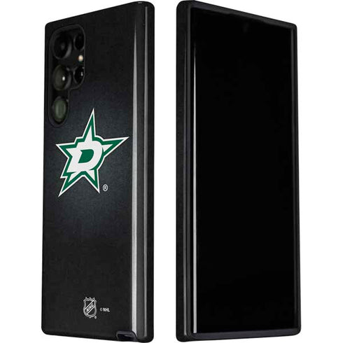 NHL Dallas Stars Black Background Galaxy S22 Ultra Pro Case
