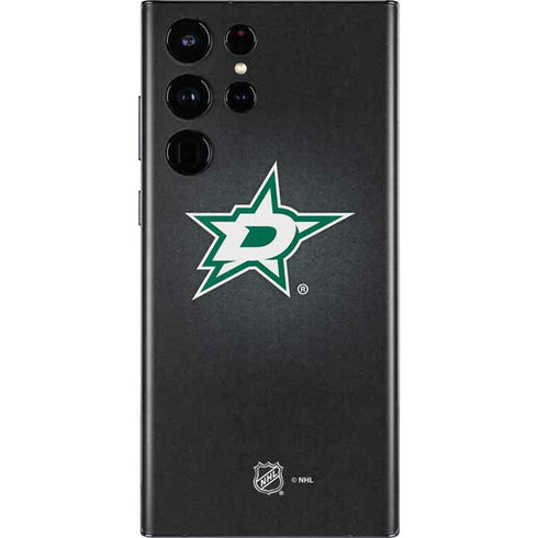 NHL Dallas Stars Black Background Galaxy S22 Ultra Skin