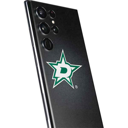 NHL Dallas Stars Black Background Galaxy S22 Ultra Skin