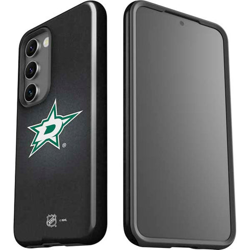 NHL Dallas Stars Black Background Galaxy S23 Plus Pro Case