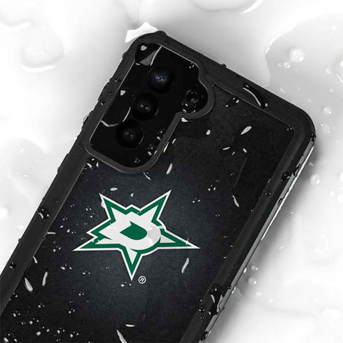 NHL Dallas Stars Black Background Galaxy S23 Plus Waterproof Case