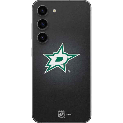 NHL Dallas Stars Black Background Galaxy S23 Skin