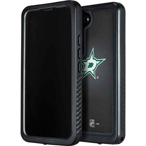 NHL Dallas Stars Black Background Galaxy S23 Waterproof Case