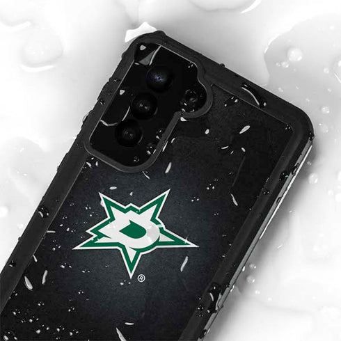 NHL Dallas Stars Black Background Galaxy S23 Waterproof Case