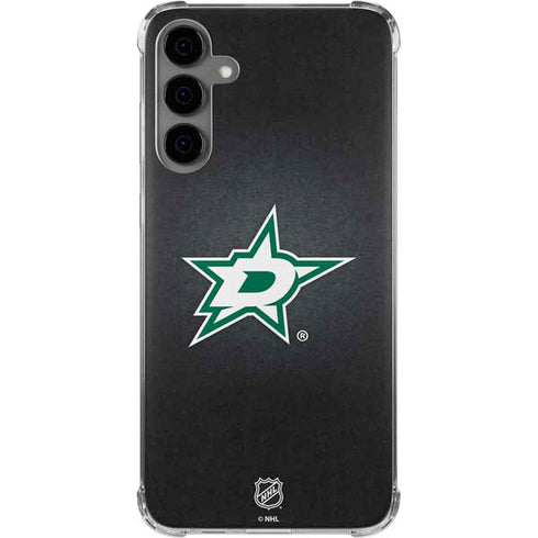 NHL Dallas Stars Black Background Galaxy S24 Plus Clear Case