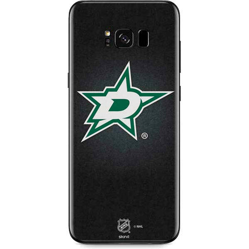NHL Dallas Stars Black Background Galaxy S8 Plus Skin