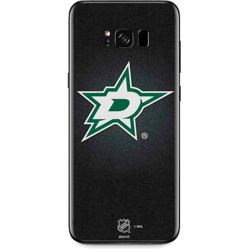 NHL Dallas Stars Black Background Galaxy S8 Skin