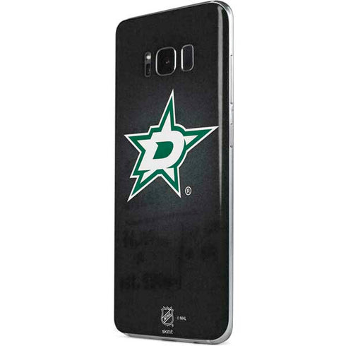 NHL Dallas Stars Black Background Galaxy S8 Skin