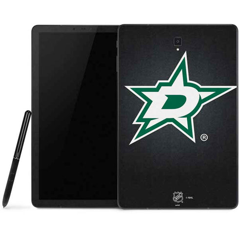 NHL Dallas Stars Black Background Samsung Galaxy Tab Skin