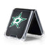 NHL Dallas Stars Black Background Galaxy Z Flip5 5G Clear Case