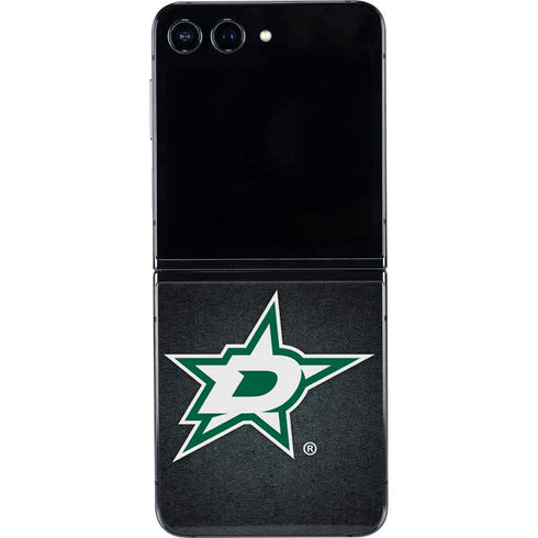 NHL Dallas Stars Black Background Galaxy Z Flip5 5G Skin
