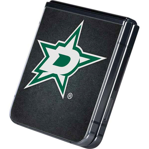NHL Dallas Stars Black Background Galaxy Z Flip5 5G Skin