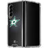 NHL Dallas Stars Black Background Galaxy Z Fold4 5G Clear Case