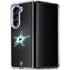NHL Dallas Stars Black Background Galaxy Z Fold5 5G Clear Case