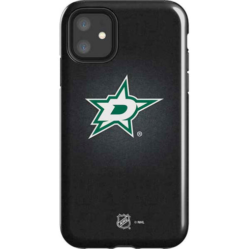 NHL Dallas Stars Black Background iPhone 11 Impact Case