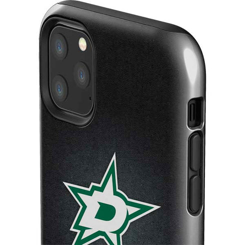 NHL Dallas Stars Black Background iPhone 11 Pro Max Impact Case