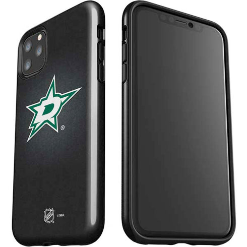 NHL Dallas Stars Black Background iPhone 11 Pro Max Impact Case