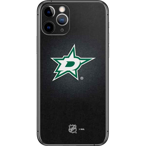 NHL Dallas Stars Black Background iPhone 11 Pro Skin
