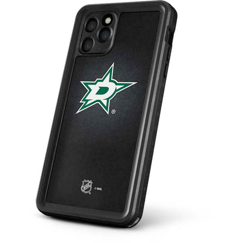 NHL Dallas Stars Black Background iPhone 11 Pro Waterproof Case